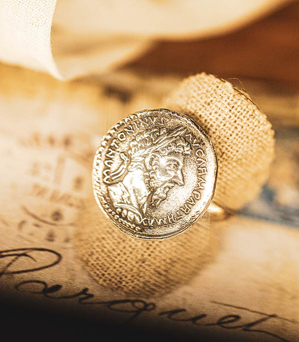 Chevalière Le Pieux argent Roc Paris