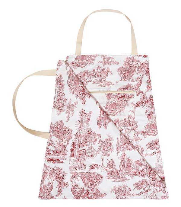 Surf Bag Toile de Jouy Anse Medium Maison Mallow