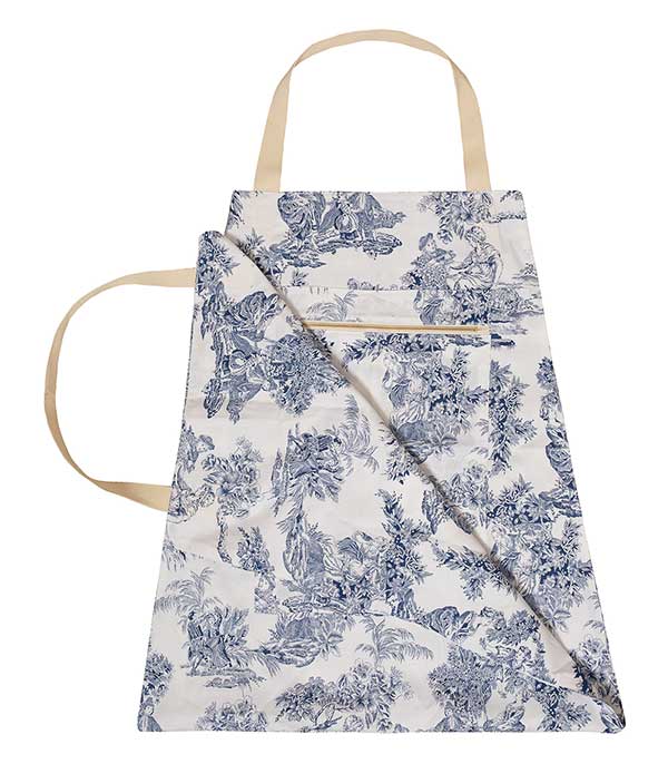 Surf Bag Toile de Jouy Anse Medium Maison Mallow