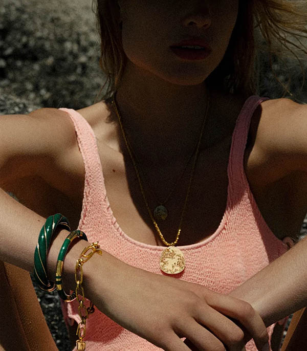 Jonc Positano Emeraude Aurélie Bidermann