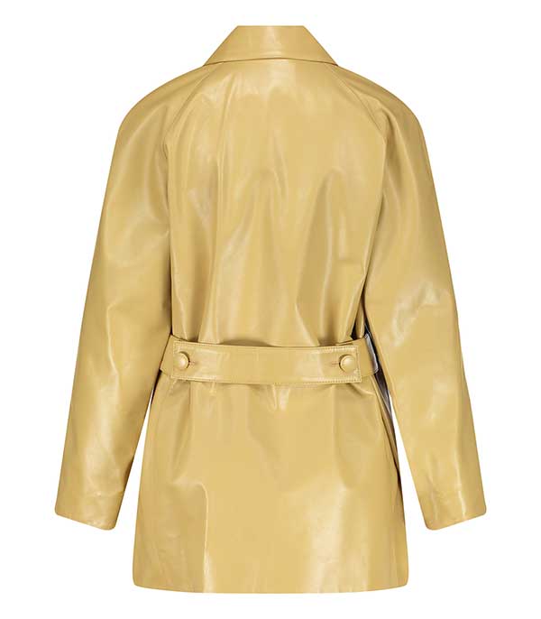 Manteau en cuir Daphne Alexa Chung