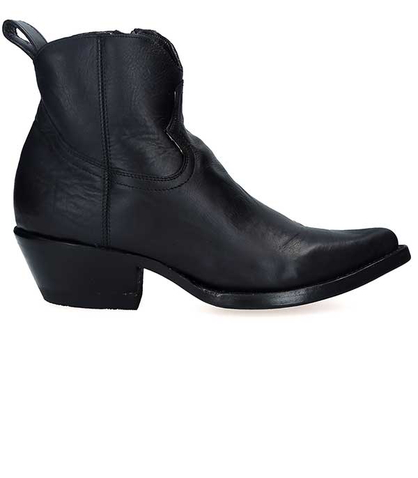 Boots Santiags Maya Becerro Black Mexicana - Taille 40