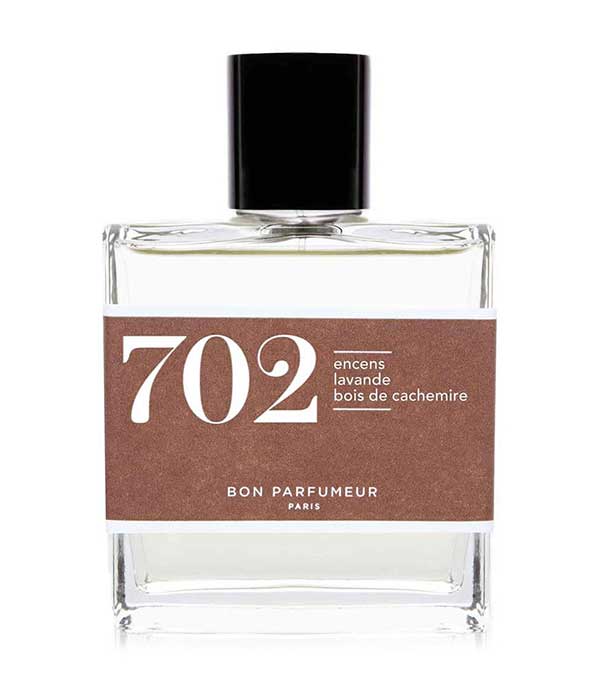 Eau de Parfum 702 Encens, Lavande, Bois de Cachemire 100 ml Bon Parfumeur