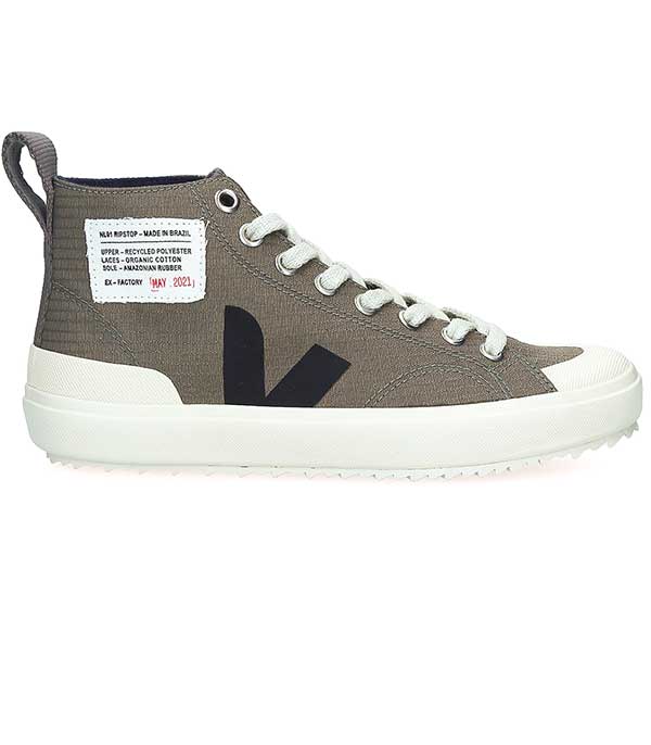 Baskets Nova HL Ripstop Kaki Black Veja - Taille 35 à -40%
