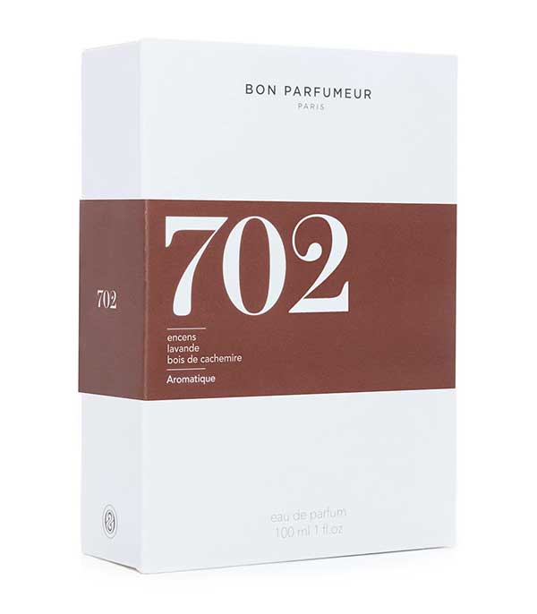 Eau de Parfum 702 Encens, Lavande, Bois de Cachemire 30 ml Bon Parfumeur