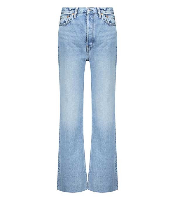 Jean 70s Ultra High Rise Wide Leg Denim Clair RE/DONE