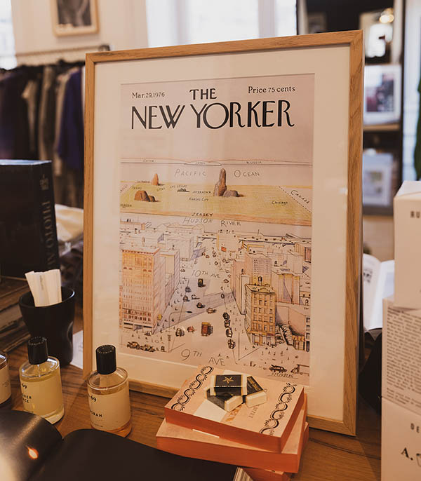 Affiche The New Yorker 07 Steinberg 40 x 50 cm Image Republic