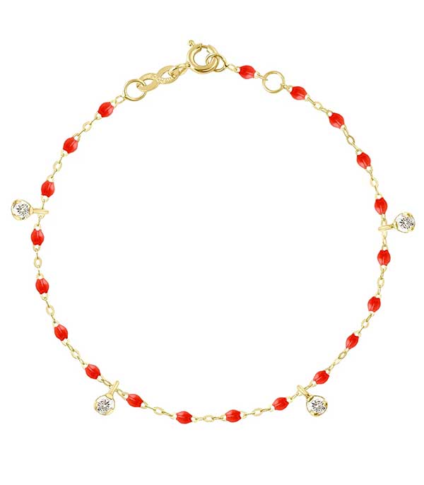 Bracelet Gigi Suprême Or jaune 4 Diamants Gigi Clozeau