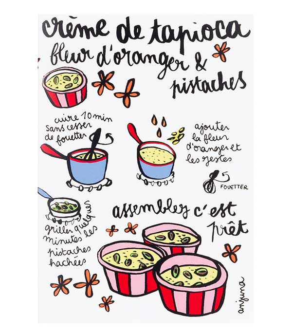 Carte Recette Tapioca Anjuna Boutan Image Republic