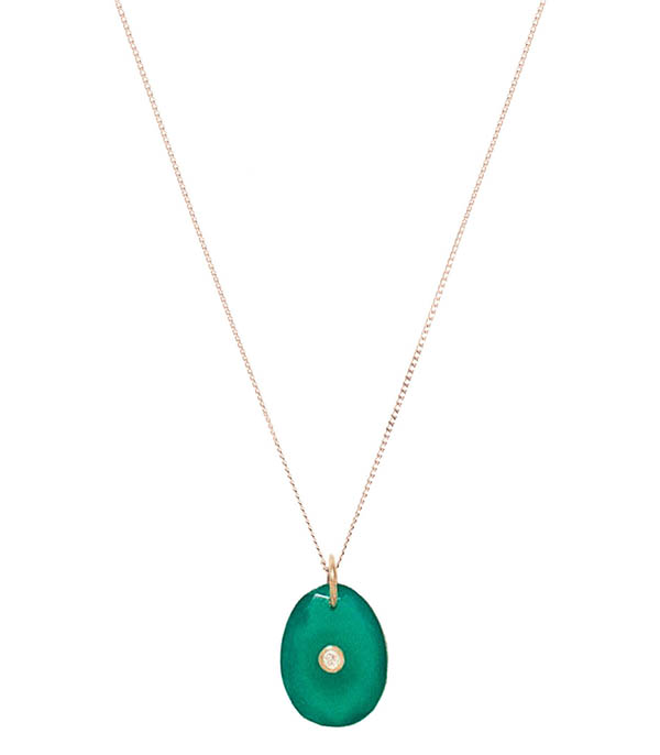 Collier Orso N°1 Green Onyx Pascale Monvoisin