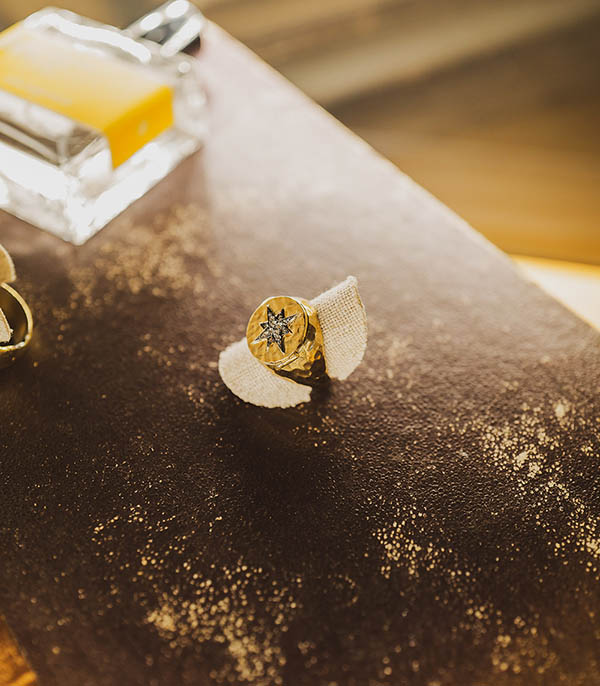 Chevalière Constellation Secret Feidt Paris