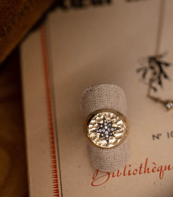 Chevalière Constellation Secret Feidt Paris