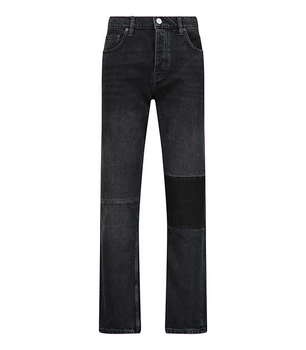 Jean droit homme à patch Modern Blocking Frame à -60%