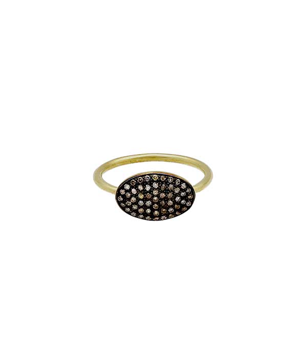 Bague Marilou Black 5 Octobre - Taille 55