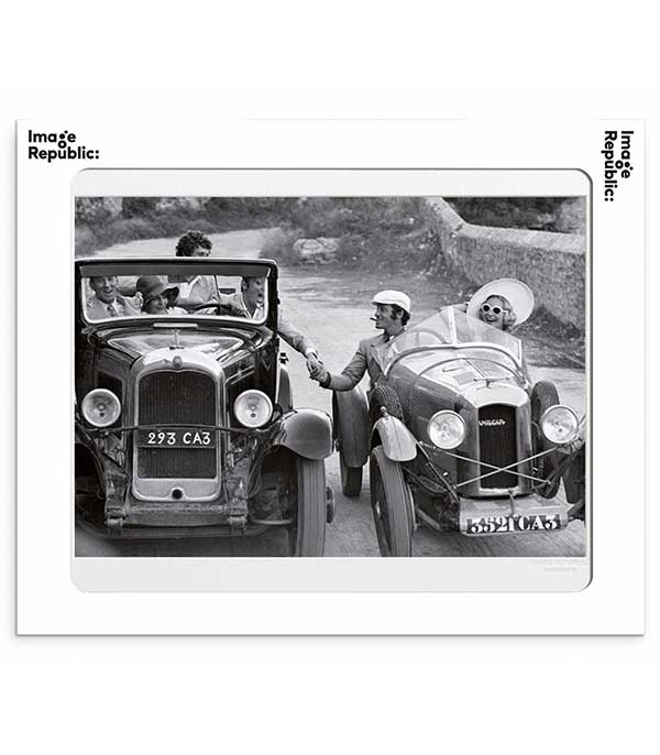 Affiche La Galerie Borsalino Voitures 1969 40 x 50 cm Image Republic