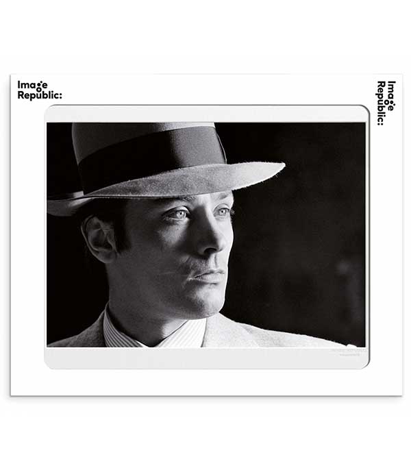 Affiche La Galerie Delon Borsalino 1969 40 x 50 cm Image Republic