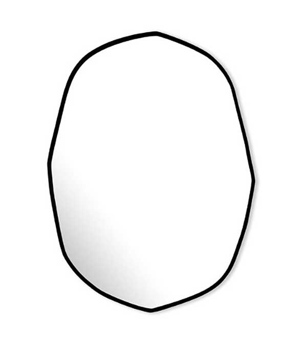 Miroir biseauté irrégulier 66 x 85 cm M Nuance