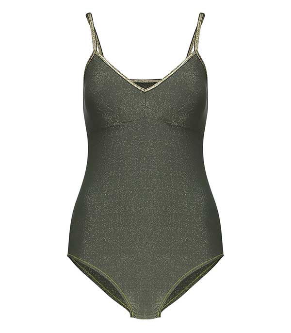 Body Bretelles Forest Lurex avec pads La Nouvelle