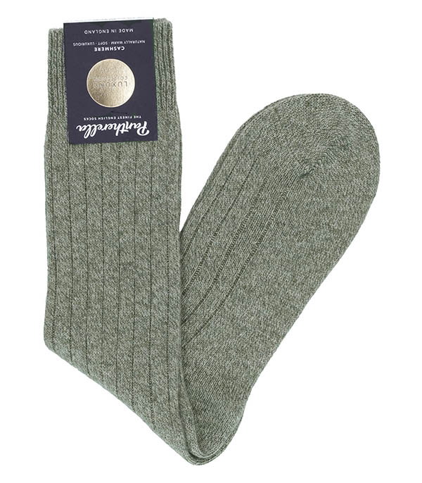 Chaussettes hautes homme en cachemire Waddington Pantherella