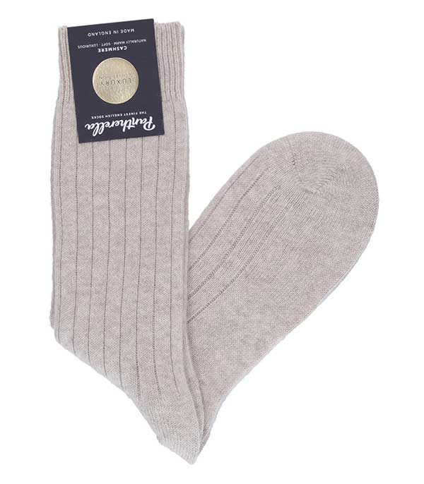 Chaussettes hautes homme en cachemire Waddington Pantherella