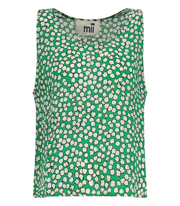 Top en soie Lola Jardin de Lucie Mii - Taille L à -30%
