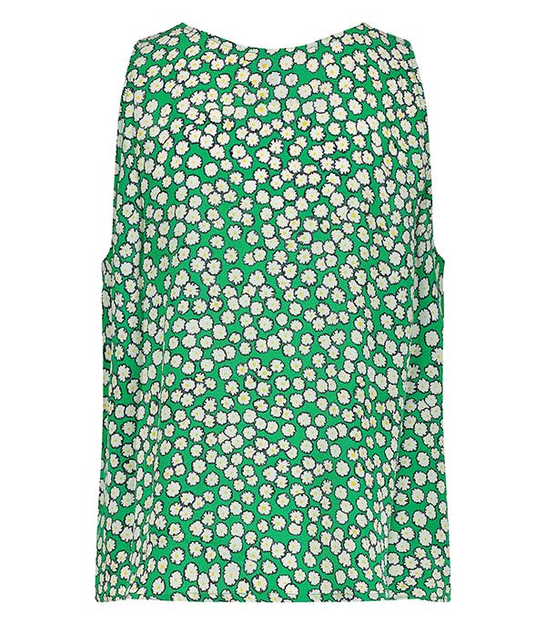 Top en soie Lola Jardin de Lucie Mii