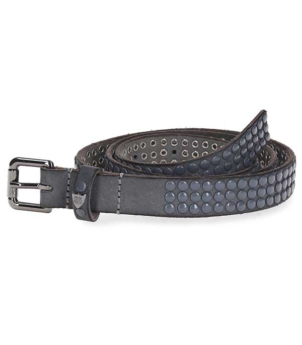 Ceinture en cuir 3000 studs colorblock HTC Los Angeles