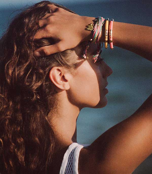 Jonc Positano Rose  Aurélie Bidermann