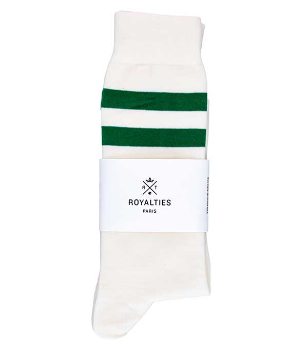 Chaussettes Homme Mel Ivoire Royalties - Taille 40/45