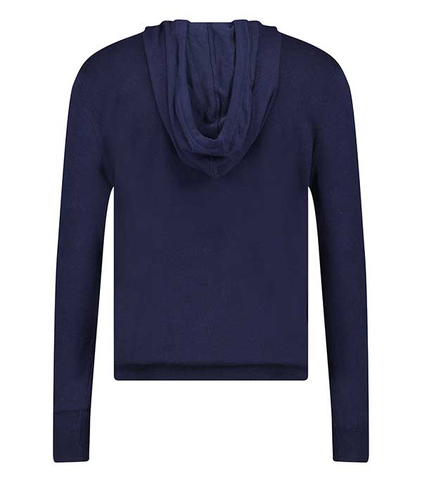 Sweat-shirt à capuche homme en coton bio Majestic Filatures