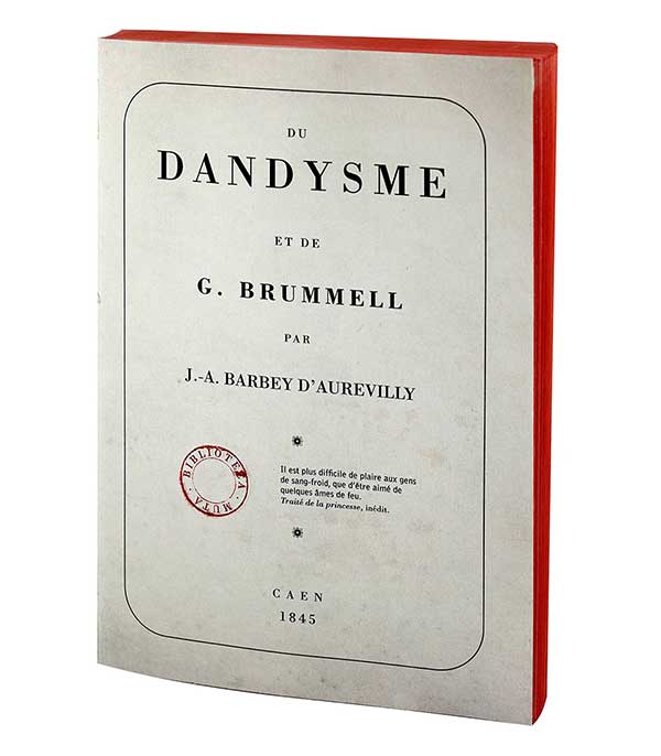 Mute book Dandysme Slow Design