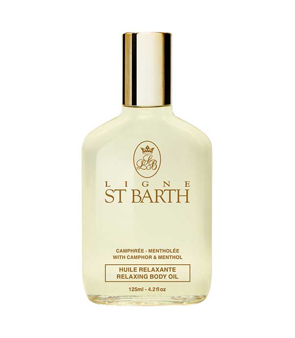 Huile Camphrée Mentholée Soin Corps Relaxant 125 ml Ligne St Barth