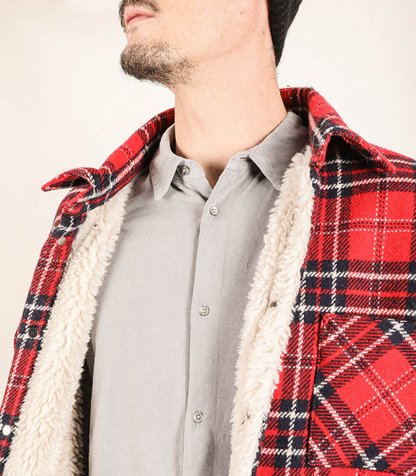 Chemise homme à manches longues Tourterelle Majestic Filatures