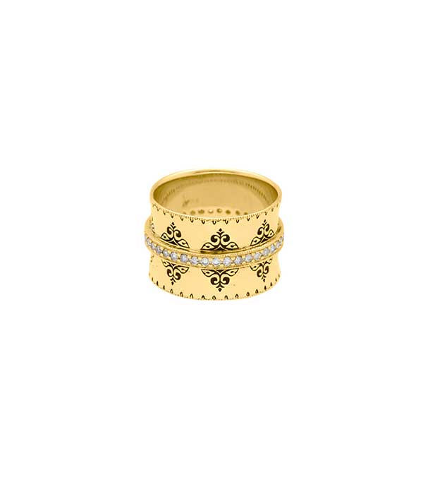 Bague Samsara  en Or jaune De Jaegher