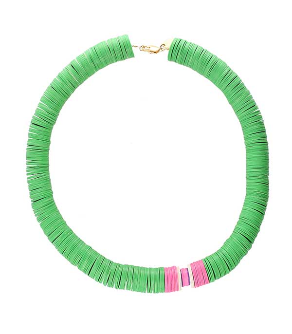 Collier Pukhet Vert x Jane de Boy Maison Mönik