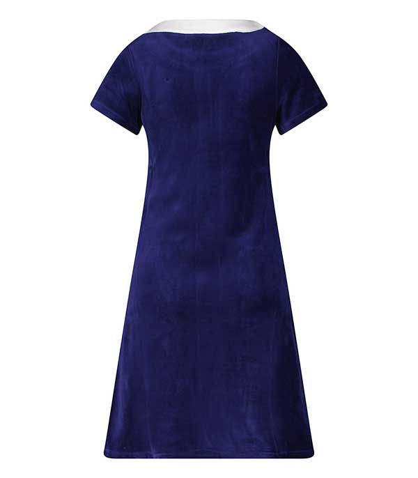 Robe Diana Bleu nuit & Blanche Ma petite plage