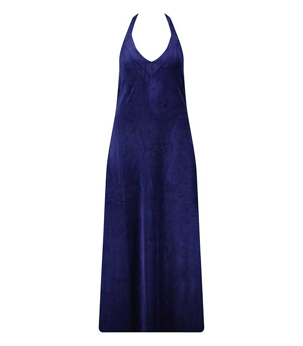 Robe Mireille Bleu méditerranée Ma petite plage - Taille XS