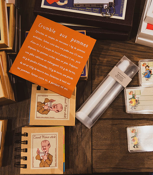 Carnet Mémo-stick Marc Vidal
