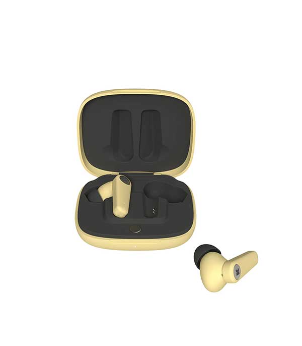 Ecouteurs sans fil aSENSE Soft Yellow Kreafunk 