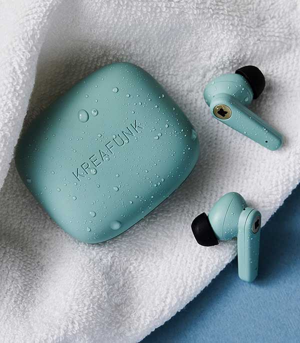 Ecouteurs sans fil aSENSE Dusty Green Kreafunk 