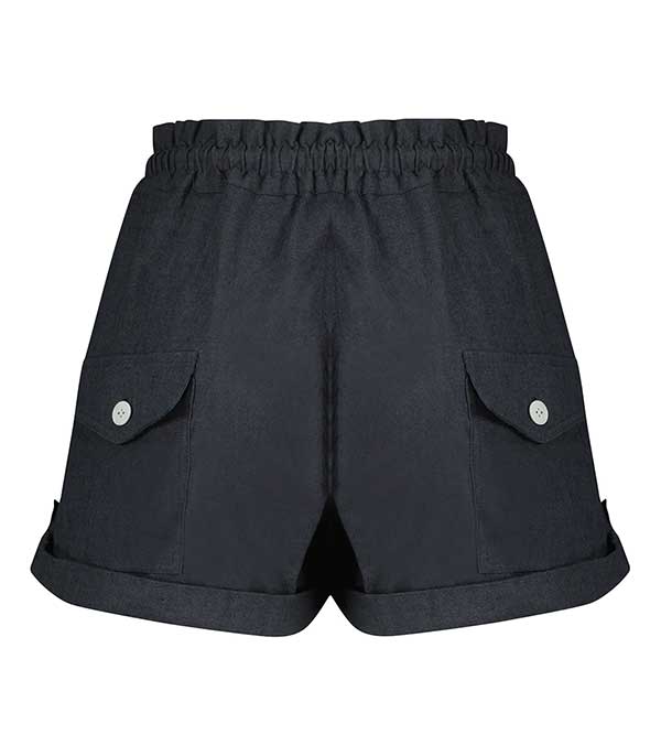 Short Havana Bleu marine Maison Saint Julien