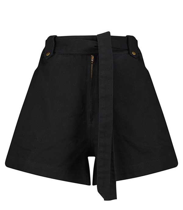 Short Trench Coat Noir Maison Saint Julien - Taille M