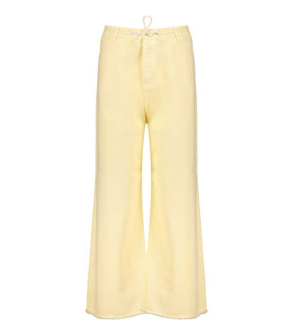 Jean Oversize Jaune Pâle HAPPY HAUS