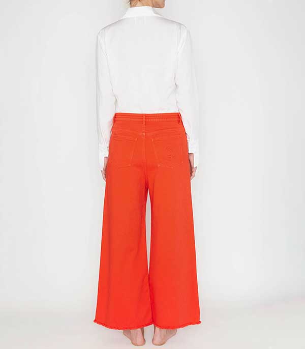 Jean Oversize Rouge Coquelicot HAPPY HAUS