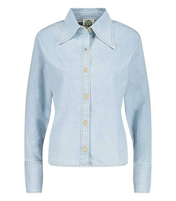 Chemise en Jean La Chemise Summer Blue HAPPY HAUS - Taille 34 à -30%