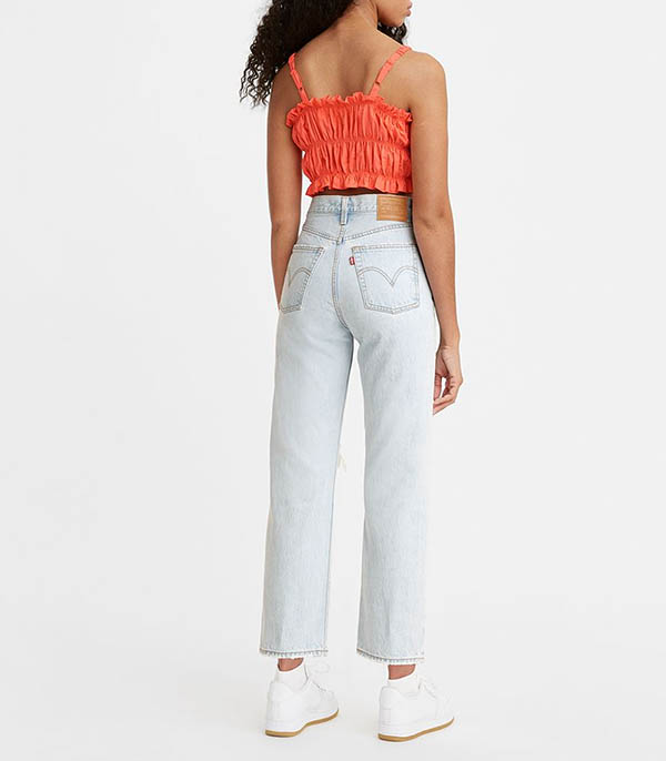 Jean Ribcage Straight Ankle Ojai Shore Levi's