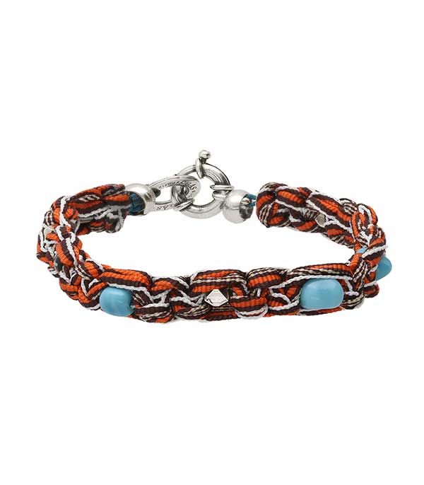 Bracelet Fabrik Grand Modèle Argenté Gas Bijoux