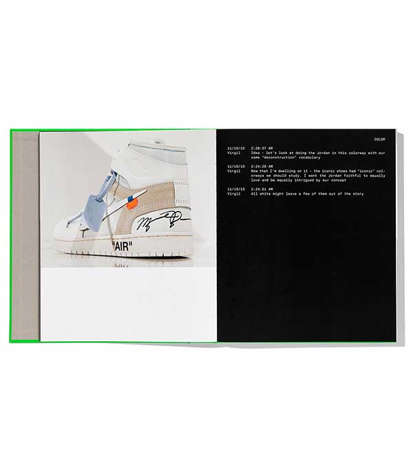 Livre Icons Nike x Virgil Abloh Taschen