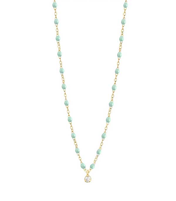 Collier Gigi Suprême 1 Diamant or jaune 42 cm Gigi Clozeau
