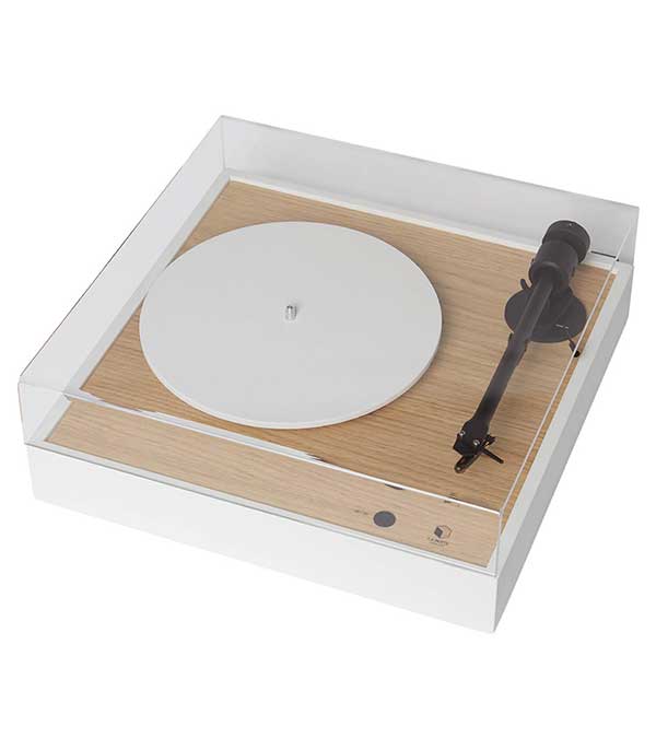 Platine Vinyle Minimale et Haute-fidélité SQUARE Chêne La Boite Concept